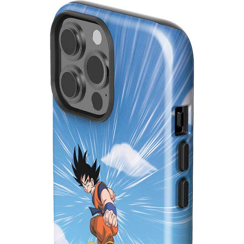 Dragon Ball Z Goku and Nimbus iPhone 15 Pro Max Impact Case